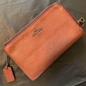 Metallic coach wallet